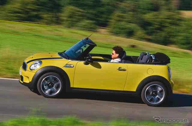 MINI コンバーチブル 新型発表…燃費性能40%アップ