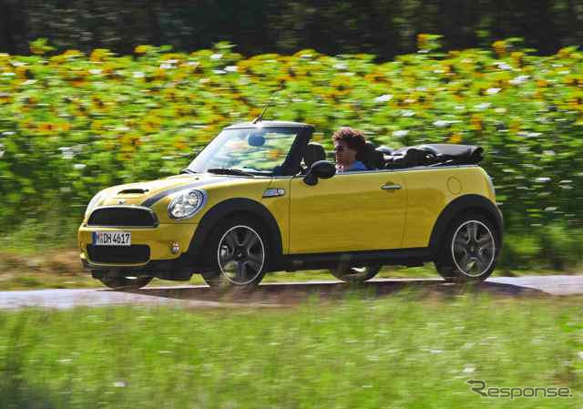 MINI コンバーチブル 新型発表…燃費性能40%アップ