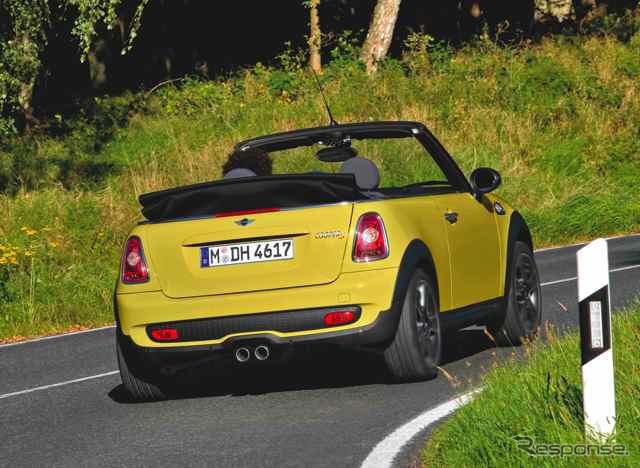 MINI コンバーチブル 新型発表…燃費性能40%アップ