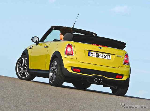 MINI コンバーチブル 新型発表…燃費性能40%アップ