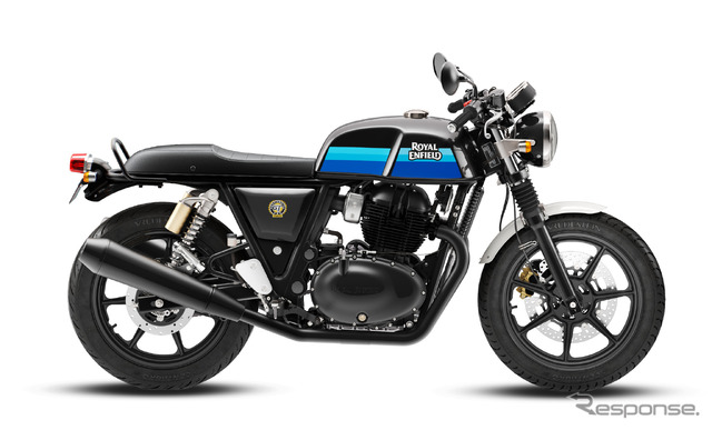 ロイヤルエンフィールド コンチネンタルGT650(ダーク・スリップストリームブルー)