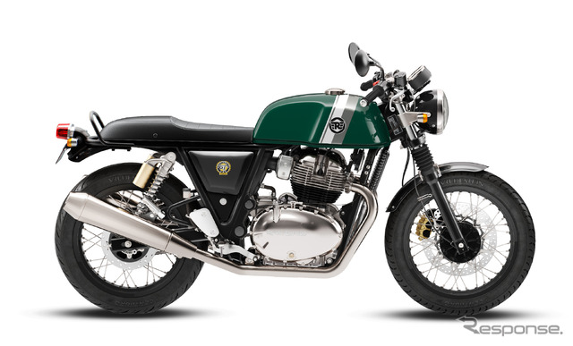 ロイヤルエンフィールド コンチネンタルGT650(スタンダード・ブリティッシュレーシンググリーン)