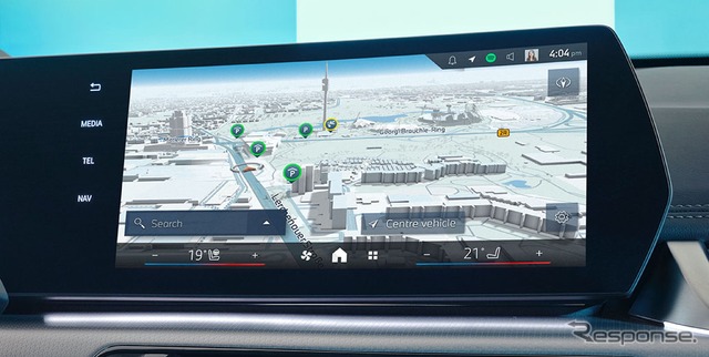 BMWのクラウドベースのナビゲーション「BMWマップ」