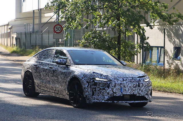 アウディ RS6 e-tron プロトタイプ(スクープ写真)