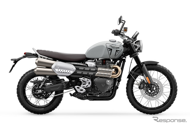 トライアンフ スクランブラー1200X(アッシュグレー)
