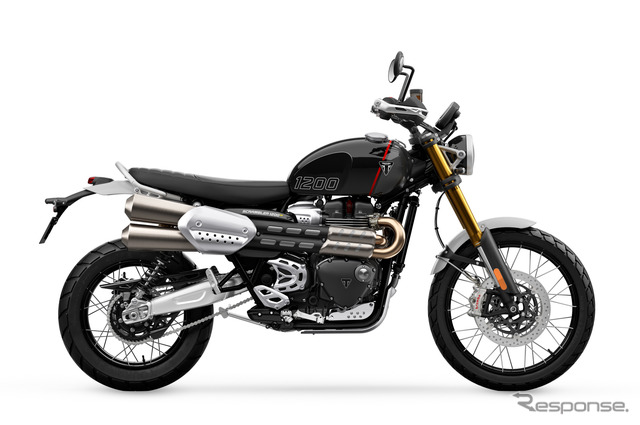 トライアンフ スクランブラー1200XE(サファイアブラック)