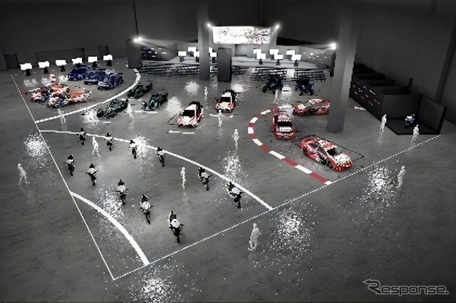 モータースポーツエリア(ジャパンモビリティショー2023)