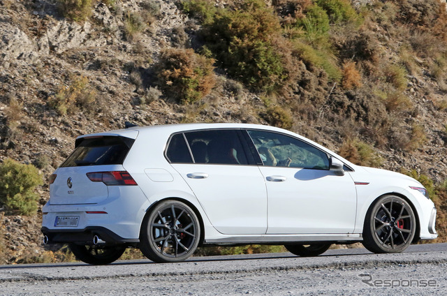 VW ゴルフ GTI 改良新型 プロトタイプ(スクープ写真)