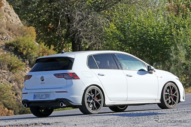 VW ゴルフ GTI 改良新型 プロトタイプ(スクープ写真)