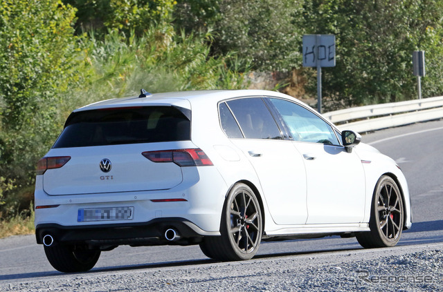 VW ゴルフ GTI 改良新型 プロトタイプ(スクープ写真)