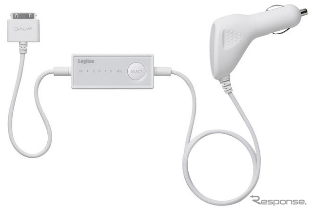 ロジテック、iPod用FMトランスミッターの新モデル発売