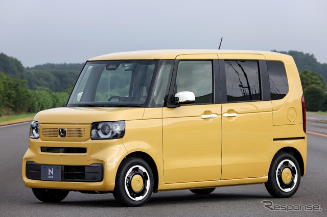ホンダ N-BOX 新型(オータムイエロー・パール)