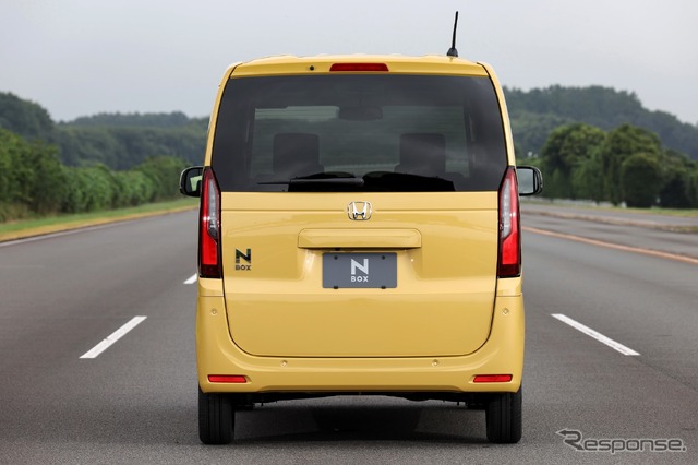 ホンダ N-BOX 新型(オータムイエロー・パール)
