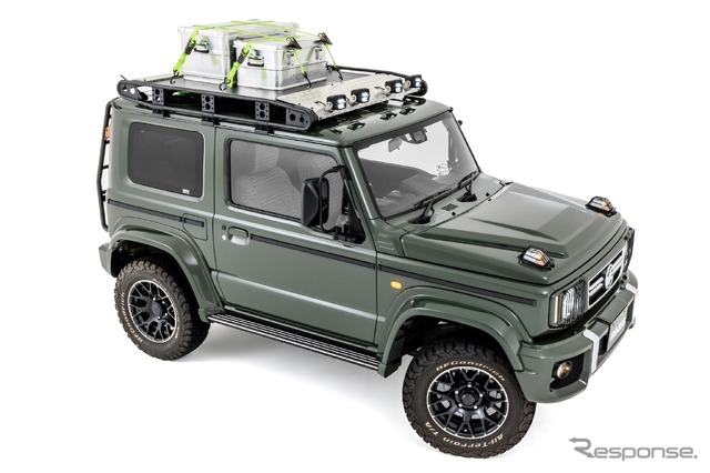 ジムニーシエラ用新作ボディキット「リトルG.アベンチュラ」