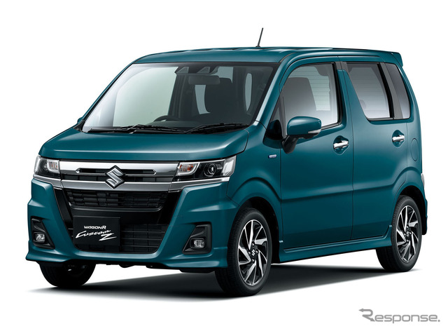 スズキ ワゴンR カスタムZ ハイブリッドZT(デニムブルーメタリック)