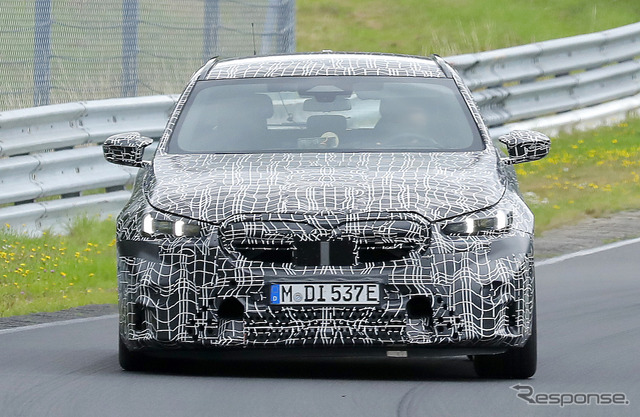 BMW M5ツーリング 新型プロトタイプ(スクープ写真)