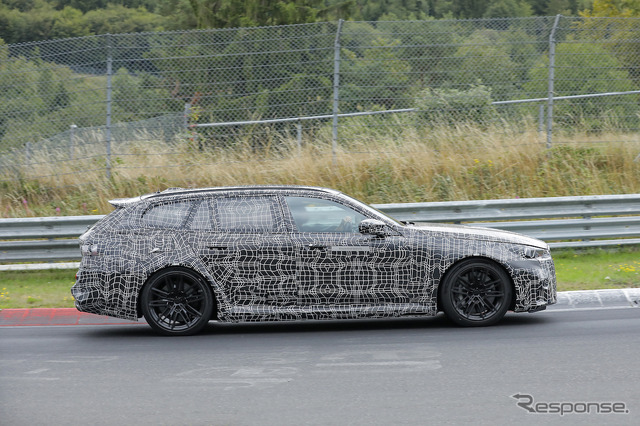 BMW M5ツーリング 新型プロトタイプ(スクープ写真)
