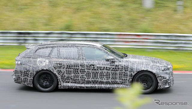 BMW M5ツーリング 新型プロトタイプ(スクープ写真)