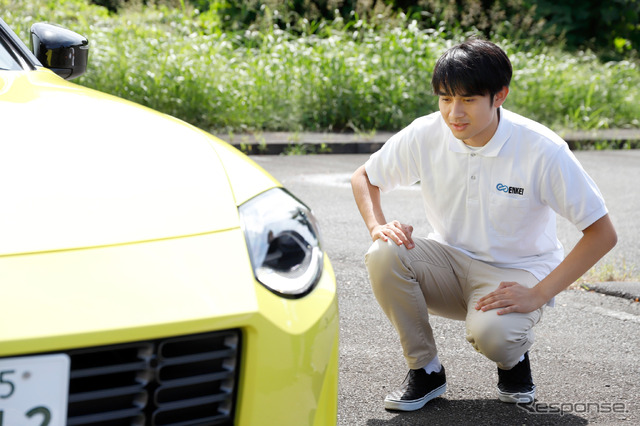 「写真で見るよりもずっとカッコいい」(藤森さん)