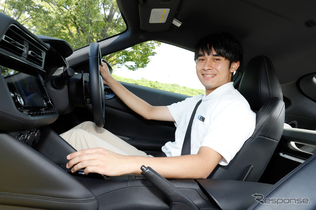 「思い通りに走らせられる感じ」と話す藤森さん