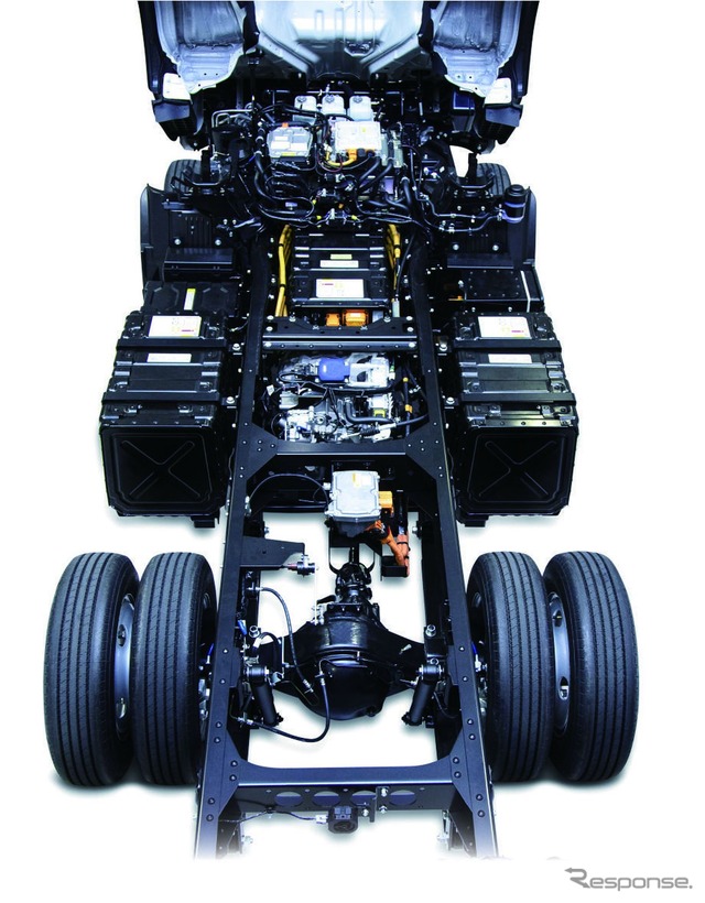 いすゞ エルフ 新型のEV(参考)
