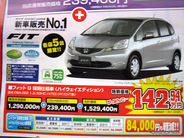 【値引き情報】新生活応援、コンパクトカー&軽自動車