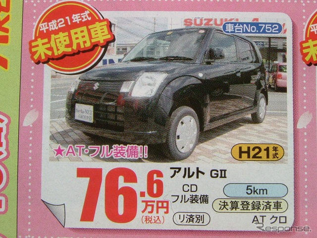 【値引き情報】新生活応援、コンパクトカー&軽自動車