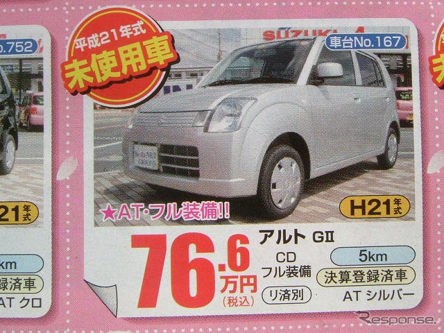 【値引き情報】新生活応援、コンパクトカー&軽自動車