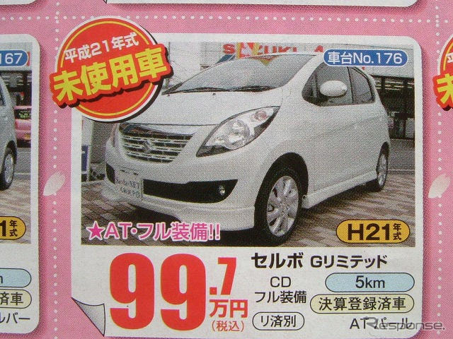 【値引き情報】新生活応援、コンパクトカー&軽自動車
