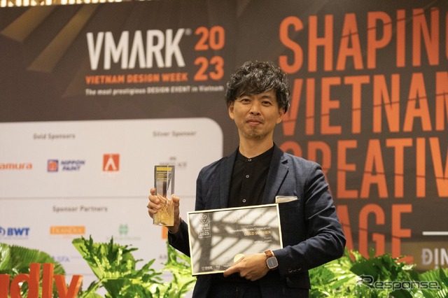 三菱エクスフォースがVMARKベトナム・デザイン・アワード2023の「ベスト・トランスポーテーション・デザイン」カテゴリーで金賞:秋田直輝プログラム・デザイン・ダイレクター