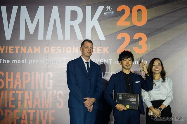 三菱エクスフォースがVMARKベトナム・デザイン・アワード2023の「ベスト・トランスポーテーション・デザイン」カテゴリーで金賞