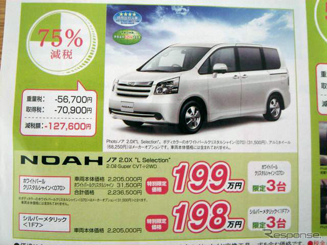 【新車値引き情報】なんと、このモデルが特売対象に!