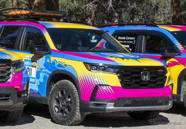 ホンダ・パイロット・トレイルスポーツ の米「Rebelle Rally」参戦車両