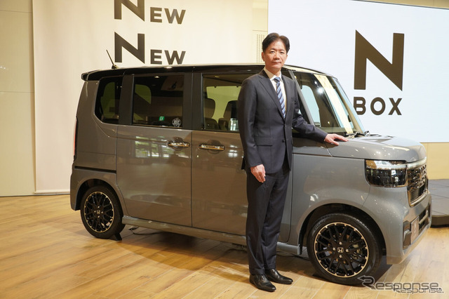 10位） ホンダ N-BOX 新型発表、日本統括部長「しっかりナンバーワンを獲っていける」