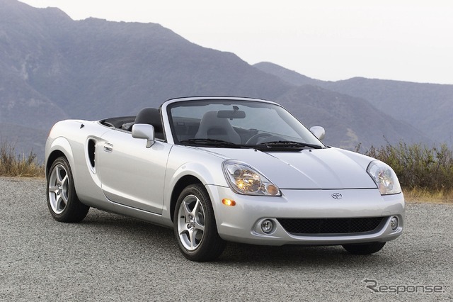 MR2の後継、トヨタMR-S（写真はUS仕様のMR2・3代目）