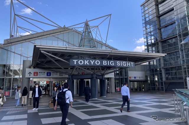 ジャパンモビリティショー2023会場の東京ビッグサイト