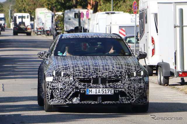 BMW M5ツーリング プロトタイプ(スクープ写真)