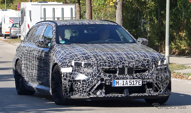 BMW M5ツーリング プロトタイプ(スクープ写真)