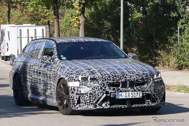 BMW M5ツーリング プロトタイプ(スクープ写真)
