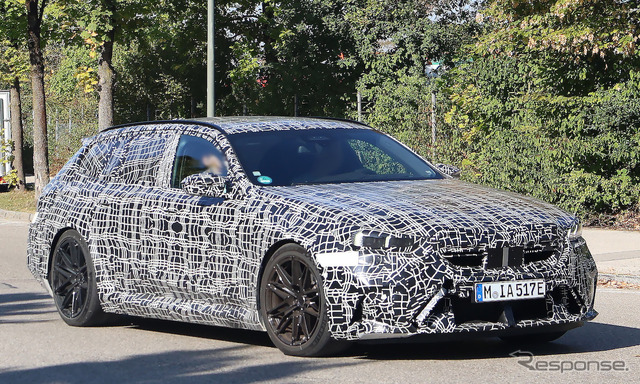 BMW M5ツーリング プロトタイプ(スクープ写真)