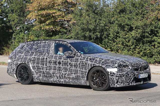 BMW M5ツーリング プロトタイプ(スクープ写真)