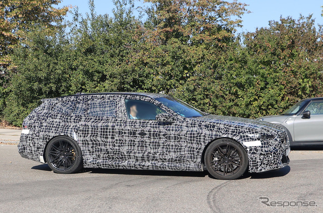 BMW M5ツーリング プロトタイプ(スクープ写真)