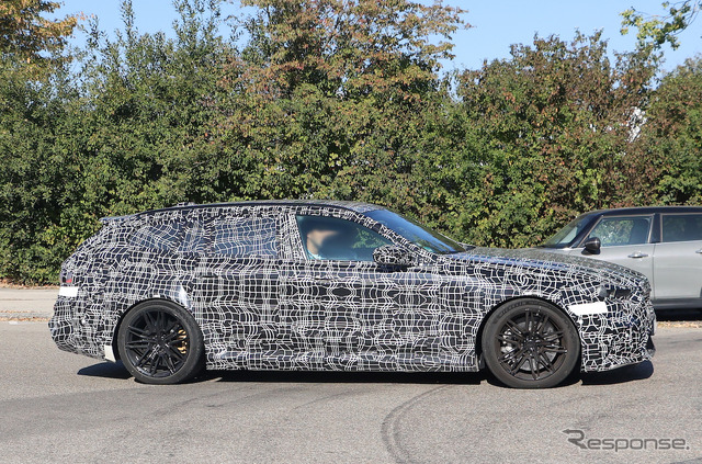 BMW M5ツーリング プロトタイプ(スクープ写真)