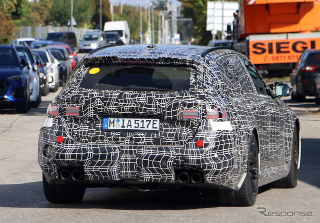 BMW M5ツーリング プロトタイプ(スクープ写真)
