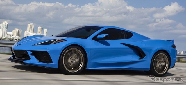 シボレー コルベット、495馬力のV8搭載…2024年モデルを米国発表 シボレー コルベット、495馬力のV8搭載…2024年モデルを米国発表