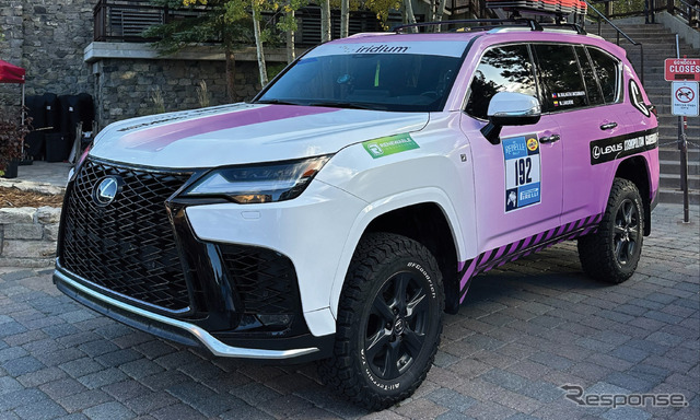 レクサス LX の「F SPORT ハンドリング」の米「Rebelle Rally」参戦車両