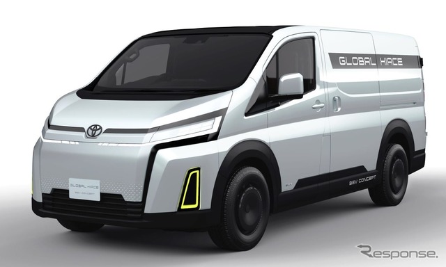 トヨタ車体がジャパンモビリティショー2023に出品予定のグローバルハイエースBEVコンセプト