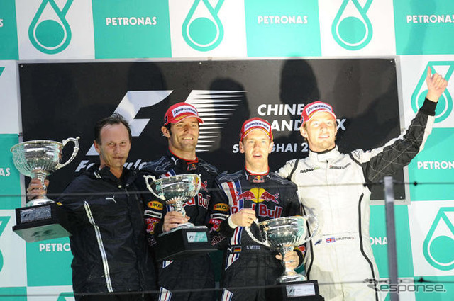 【F1中国GP】リザルト…ベッテルがポールtoウィン