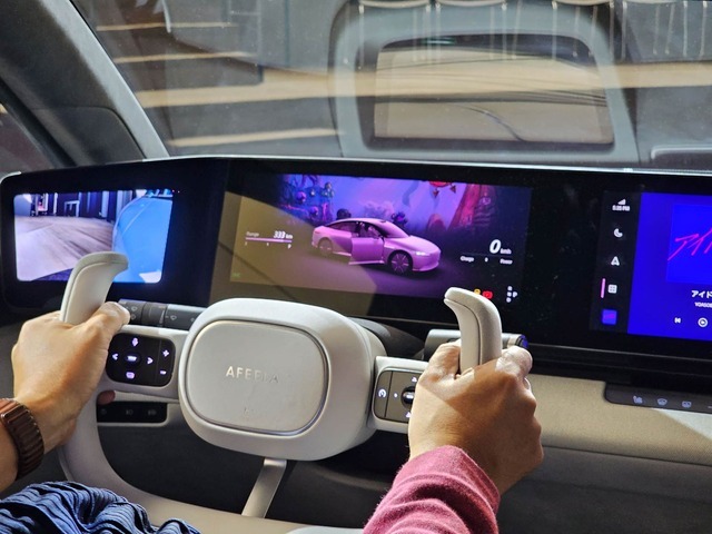 目指せ「走るスマートフォン」 ソニー・ホンダモビリティの「AFEELA」が日本でお披露目に(笠原一輝)