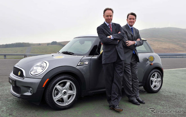 MINIの電気自動車…英国でも実証実験